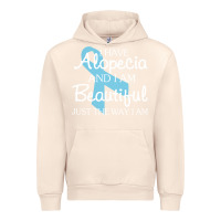 Sandshell I Have Alopecia Awareness, I Am Beautiful Just Th Urban Hoodie - longCreatives