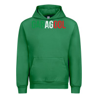 Emerald Gabagool New Jersey Italian Flag Food Sicilian Cap Urban Hoodie - longCreatives