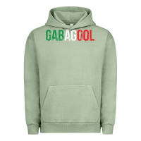 Pigment Oil Green Gabagool New Jersey Italian Flag Food Sicilian Cap Urban Hoodie - longCreatives
