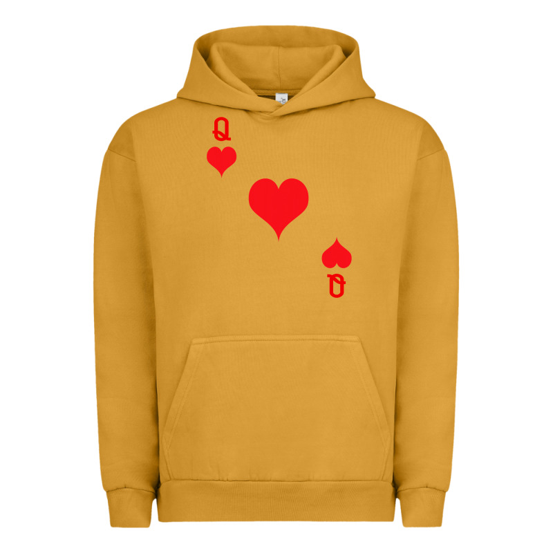 Queen Of Hearts  Playing Card   Halloween Costume Urban Hoodie by longCreatives | Teevron