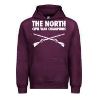 Mauve Wine History - American Civil War North Union Urban Hoodie - longCreatives