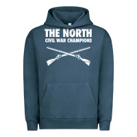 Pigment Midnight Navy History - American Civil War North Union Urban Hoodie - longCreatives