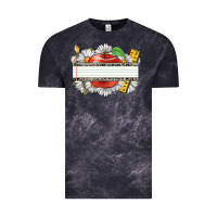 Cloud Black floral teacher custom name Vintage Tee - CowGirlArtShop