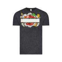 Vintage Black floral teacher custom name Vintage Tee - CowGirlArtShop