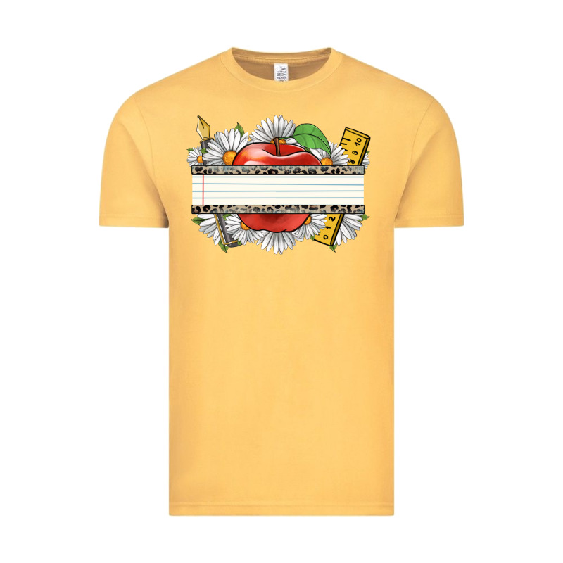 Floral Teacher Custom Name Vintage Tee by CowGirlArtShop | Teevron