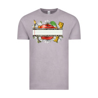 Vintage Zinc floral teacher custom name Vintage Tee - CowGirlArtShop