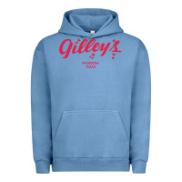 Pigment Pebble Blue GILLEY S BAR URBAN COWBOY GILLEYS TEXAS Urban Hoodie - longCreatives