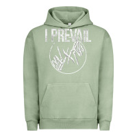 Pigment Oil Green I Prevail  Skeleton Hands  Official Merchandise Premium Urban Hoodie - longCreatives