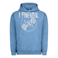 Pigment Pebble Blue I Prevail  Skeleton Hands  Official Merchandise Premium Urban Hoodie - longCreatives