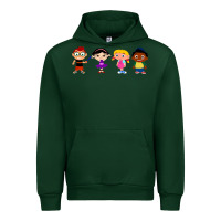 Forest Green Little Einsteins Urban Hoodie - longCreatives