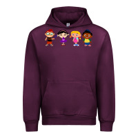 Mauve Wine Little Einsteins Urban Hoodie - longCreatives