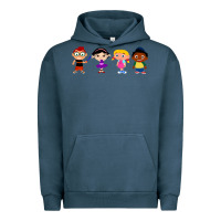 Pigment Midnight Navy Little Einsteins Urban Hoodie - longCreatives
