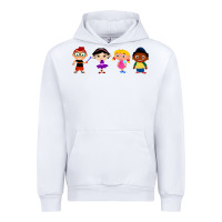White Little Einsteins Urban Hoodie - longCreatives