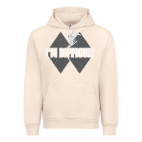 Sandshell I'm Difficult Double Black Diamond Skiing Urban Hoodie - longCreatives