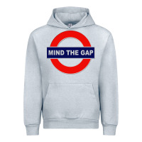 Heather Grey Mind The Gap Urban Hoodie - longCreatives