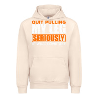 Sandshell Quit Pulling My Leg Ampu Wheelchair Prosthetic Urban Hoodie - longCreatives