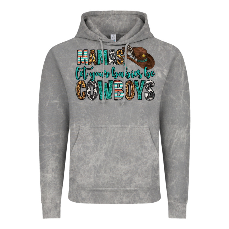 Mama's Let Your Babies Be Cowboys Vintage Hoodie by OliviaCreatesArt | Teevron