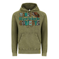 Vintage Olive mama's let your babies be cowboys Vintage Hoodie - OliviaCreatesArt