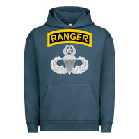 Pigment Midnight Navy Ranger and Airborne Master Urban Hoodie - longCreatives