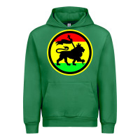 Emerald Rasta Lion Urban Hoodie - longCreatives
