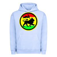 Pigment Grape Ice Rasta Lion Urban Hoodie - longCreatives