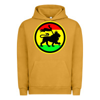 Pigment Peanut Butter Rasta Lion Urban Hoodie - longCreatives