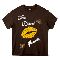 Chocolate Brown Sun Kissed Beauty Heavy Core Tee - Bettercallsaul