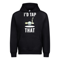 Black I'd Tap That TFunny Golf Urban Hoodie - longCreatives