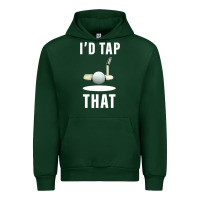 Forest Green I'd Tap That TFunny Golf Urban Hoodie - longCreatives