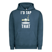 Pigment Midnight Navy I'd Tap That TFunny Golf Urban Hoodie - longCreatives