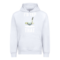 White I'd Tap That TFunny Golf Urban Hoodie - longCreatives