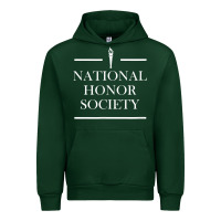 Forest Green National Honor Society Torch Urban Hoodie - longCreatives