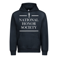 Navy National Honor Society Torch Urban Hoodie - longCreatives