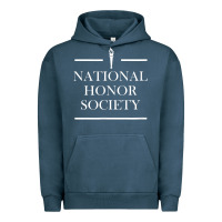 Pigment Midnight Navy National Honor Society Torch Urban Hoodie - longCreatives