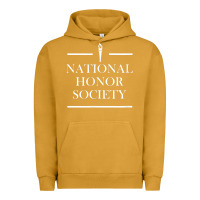 Pigment Peanut Butter National Honor Society Torch Urban Hoodie - longCreatives