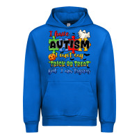 Cobalt i have autism i can't say trick or treat Urban Hoodie - JahusDesignShop