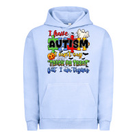 Pigment Grape Ice i have autism i can't say trick or treat Urban Hoodie - JahusDesignShop