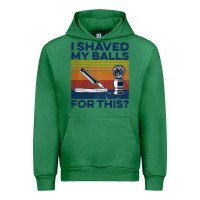Emerald Nice I Shaved My Balls For This Vintage Urban Hoodie - longCreatives