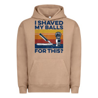 Pigment Burro Nice I Shaved My Balls For This Vintage Urban Hoodie - longCreatives