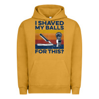 Pigment Peanut Butter Nice I Shaved My Balls For This Vintage Urban Hoodie - longCreatives