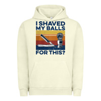 Pigment Pistachio Nice I Shaved My Balls For This Vintage Urban Hoodie - longCreatives