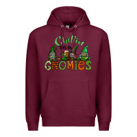 Burgundy st patricks day gnomes Premium Hoodie - CowhideDigitalArt