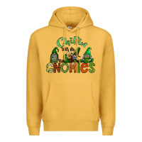 Mustard st patricks day gnomes Premium Hoodie - CowhideDigitalArt