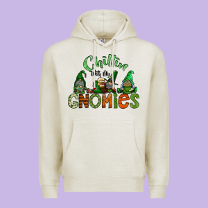 St Patricks Day Gnomes Premium Hoodie Designed By Cowhidedigitalart