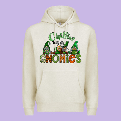 St Patricks Day Gnomes Premium Hoodie Designed By Cowhidedigitalart
