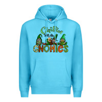 Ocean Blue st patricks day gnomes Premium Hoodie - CowhideDigitalArt