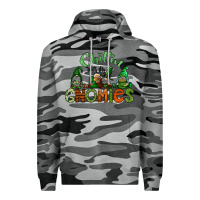 Slate Camo st patricks day gnomes Premium Hoodie - CowhideDigitalArt