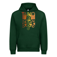 Forest Green Taino Sun Boricua Vintage Taino Gift of Puerto Rico Urban Hoodie - longCreatives