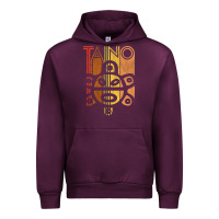 Mauve Wine Taino Sun Boricua Vintage Taino Gift of Puerto Rico Urban Hoodie - longCreatives