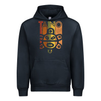 Navy Taino Sun Boricua Vintage Taino Gift of Puerto Rico Urban Hoodie - longCreatives